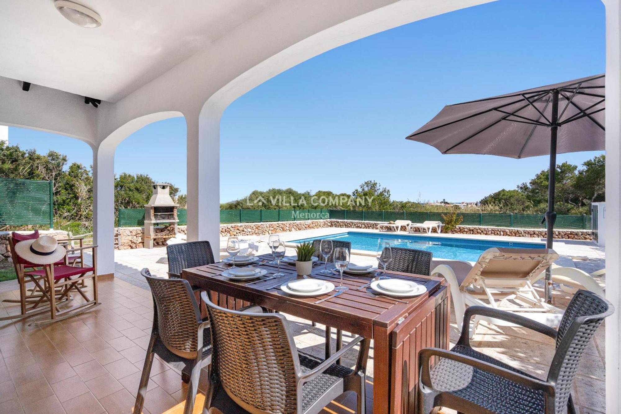 Villa Elsie Arenal d'en Castell Kültér fotó